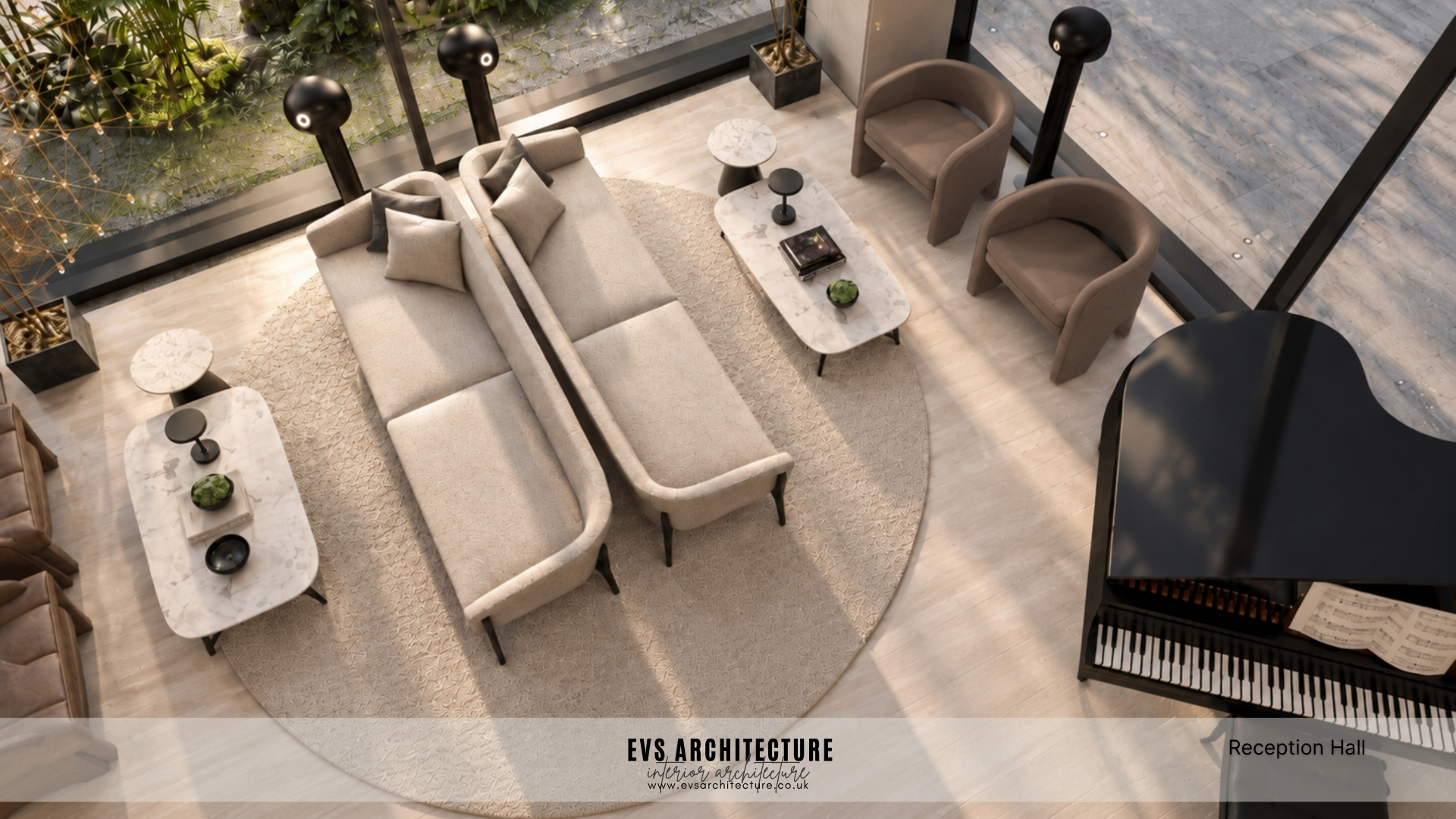 RECEPTION HALL INTERIOR DESIGN